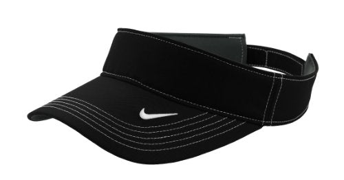 Nike Men's Golf Dri-fit Swoosh Visor - color: Black