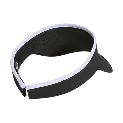 adidas Women's Match 2 Visor - color: Black/White/2