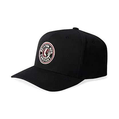 Brixton Rival Medium Profile Adjustable Snapback Hat - color: Black/Multi