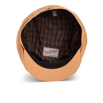 Goorin Chopping Block Flatcap, Honey, Medium, Unisex