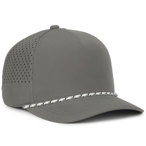 Outdoor Cap OC551 Mesh Back 5-Panel Hat – Bulk Packs Available, One Size - color: Charcoal