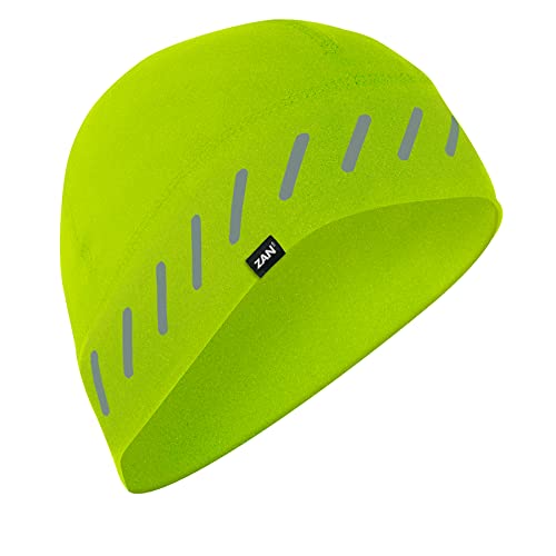 Zanheadgear® Helmet Liner Beanie SportFlex® Series - color: Reflective High-vis Lime