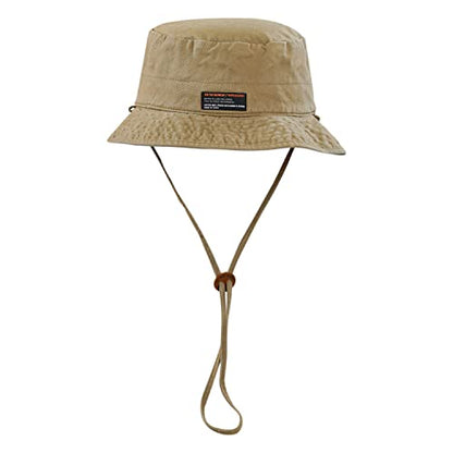 Clakllie Sun Hats for Women Men UV Protection Boonie Hats Summer Safari Jungle Hat Fishing Beach Hats UPF 50+ Camping Hats - color: Khaki-gd77