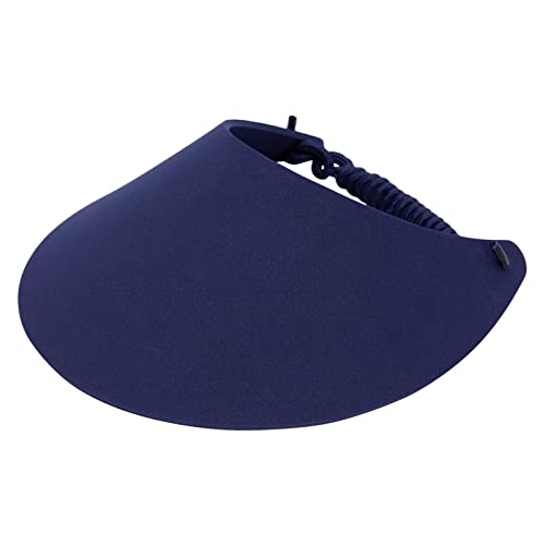 Large Bill Foam Sun Visor - color: Navy