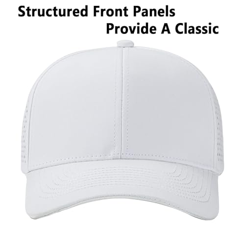 Quick Dry Trucker Hat for Men & Women Workouts Hats - color: White
