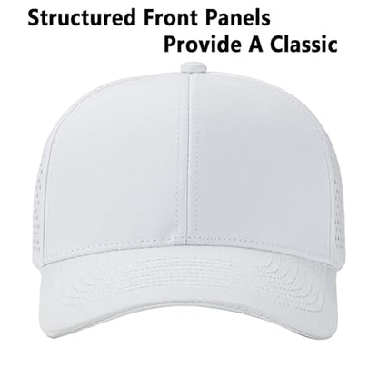 Quick Dry Trucker Hat for Men & Women Workouts Hats - color: White