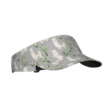 Leopard Print Sunscreen Visor Cap Adjustable Empty Top Outdoor Sports Hat - color: 22