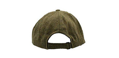 Walker and Hawkes Derby Tweed Shoulden Baseball Cap - color: Light Sage