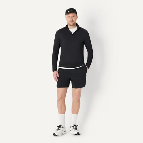 Amazon Essentials Men's Adjustable Moisture-Wicking Sports Mesh Baseball Cap - color: Black