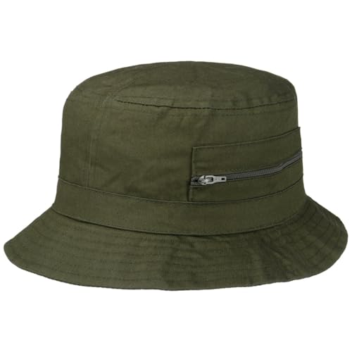 Lipodo Kibbuz Bucket Hat Packable Travel Men Women Summer Winter - color: Olive, size: 6 7/8