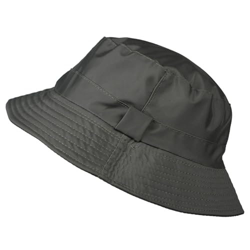 Toutacoo, Bucket Rain Hat - color: 4-grey Size M, size: Medium
