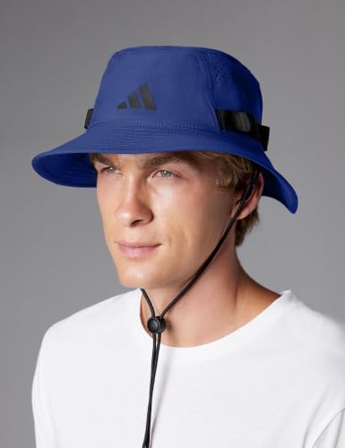 adidas Men's Victory Bucket Hat Boonie - color: Dark Blue/Black/5, size: Small-Medium