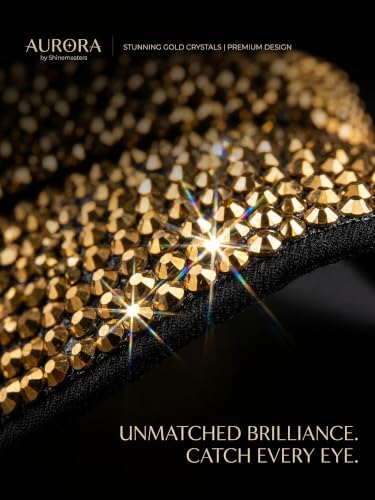 Women Shiny Rhinestone Bling Sun Visor Adjustable Tennis Beach Ponytail Hat - color: Black Hat+gold Rhinestone