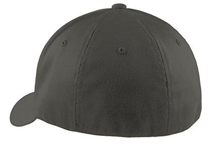 GNB CUSTOM EMBROIDERY LLC Plain 6277 Flex Baseball Men's Athletic Baseball Flex-Baseball Cap. Flex Baseball Baseball Hat. - color: Dark Grey, size: Large-X-Large