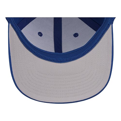 Lids Blank All Star Classic Structured Stretch Fitted Baseball Cap – Curved Bill Hat for Men and Women - color: Royal Blue, size: Small-Medium