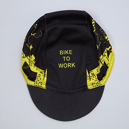 Cycling Cap - Polyester Road Cycling Hat-Under Helmet - Cycling Helmet Liner Breathable&Sweat Uptake - color: Ccc