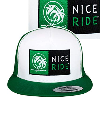 N-R Combo Classic 6006 Snapback Trucker Baseball Hat - color: Green