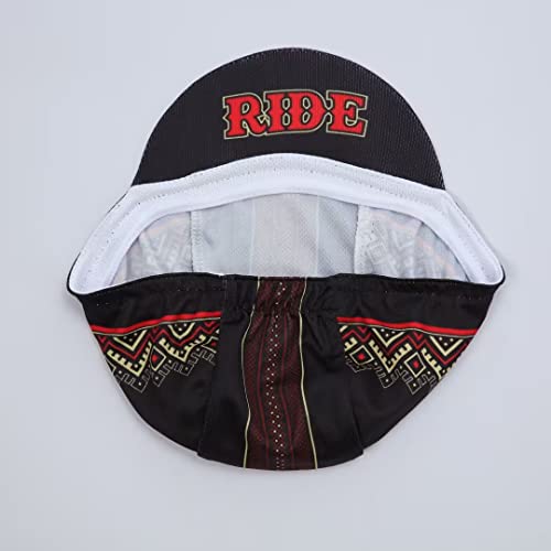 Cycling Cap - Polyester Road Cycling Hat-Under Helmet - Cycling Helmet Liner Breathable&Sweat Uptake - color: Da9