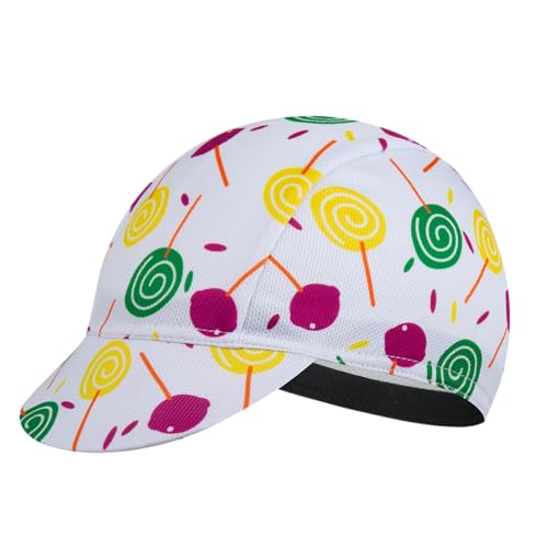 Cycling Cap with Sun Visor, Lightweight Polyester Bike Hat for Men & Women - color: Ck11