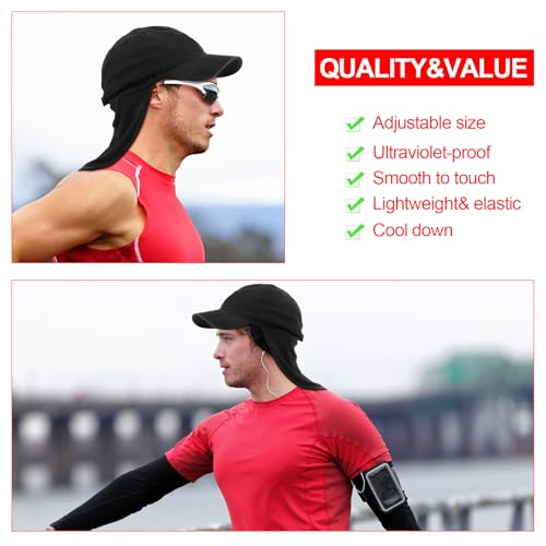 Tatuo Neck Neck Cover for Sun - color: Black