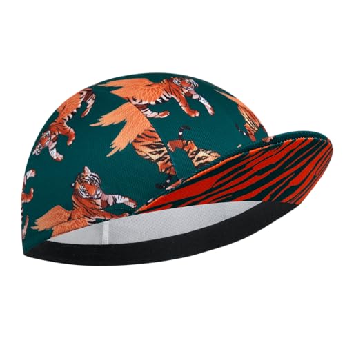 Cycling Cap with Sun Visor, Lightweight Polyester Bike Hat for Men & Women - color: Ck4