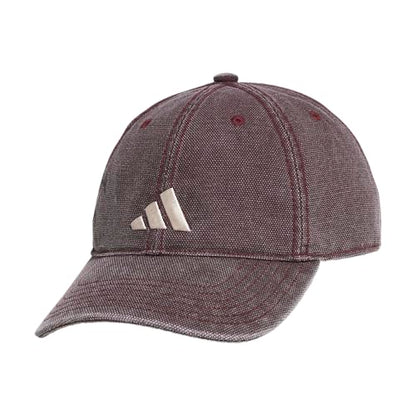 adidas Men's Ultimate Hat Baseball Cap - color: Maroon/Crystal Linen Beige/Dye