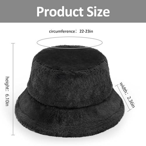 Trendy Bucket Hat - Comfortable Packable Sun Beach Hat for Women Men, Perfect for Outdoor Activities Travel Hiking - color: Black