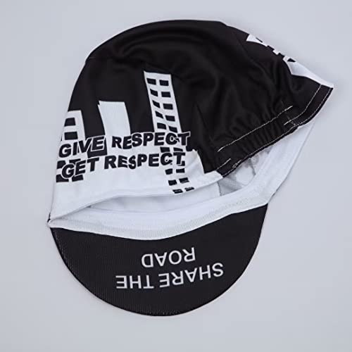 Cycling Cap - Polyester Road Cycling Hat-Under Helmet - Cycling Helmet Liner Breathable&Sweat Uptake - color: Da23