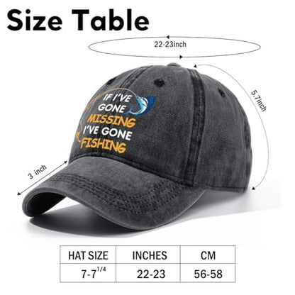 Fishing Adjustable Cotton Baseball Cap, Funny Trucker Hat Gift for Men Women Grandpa Dad Fishing Lover Fisherman - color: A