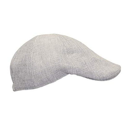 WITHMOONS Ivy Cap Summer Mesh Newsboy Irish Gatsby Golf Hats TZ30047 - color: Ivory, size: One Size