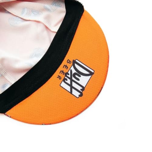 Cycling Cap for Man and Woman Cycling Hat Under Helmet-Polyester Breathable Sweat Absorbent - color: Bee-16