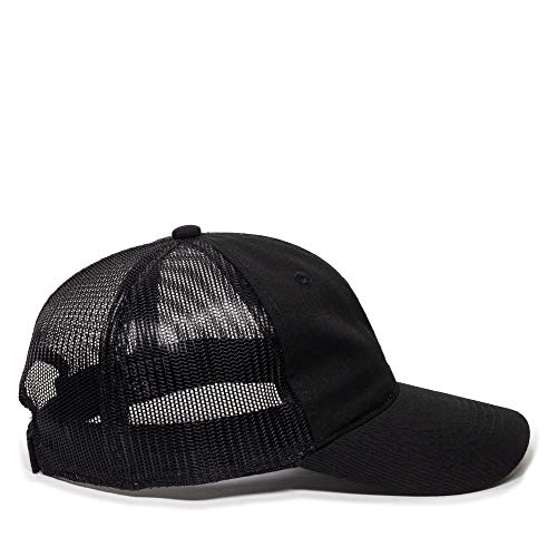 Outdoor Cap Garment Washed Meshback Cap - color: Black