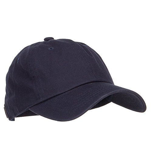 Nissi Unstructured Cotton Twill Washed Cap - color: Navy