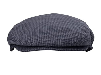 Bigalli Newsboy Hats for Men Ivy Flat Cap Lightweight Breathable Gatsby Style Classic Boina - color: Navy (Polyester), size: X-Large