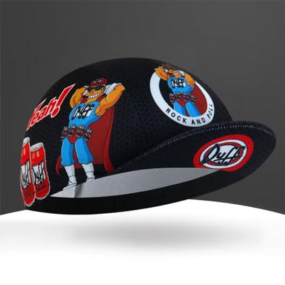 Cycling Cap for Man and Woman Cycling Hat Under Helmet-Polyester Breathable Sweat Absorbent - color: Bee-14