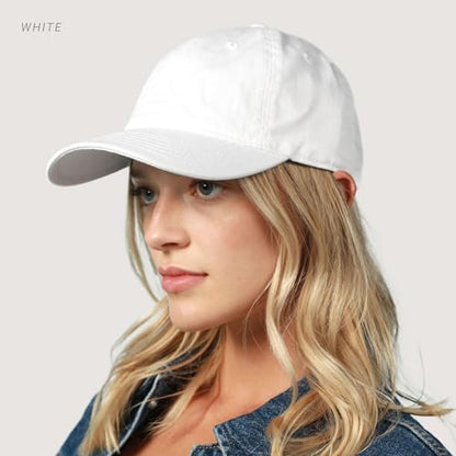 CHOK.LIDS Everyday Premium Cotton Dad Hat Adjustable Baseball Cap Unisex - color: Black