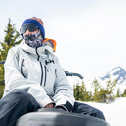 BLACKSTRAP Hood Balaclava Face Mask – Cold Weather Ski Mask, Breathable, Moisture-Wicking, and Helmet-Compatible - color: Black