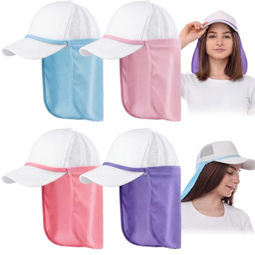 Tatuo Neck Neck Cover for Sun - color: Purple, Rose, Pink, Light Blue