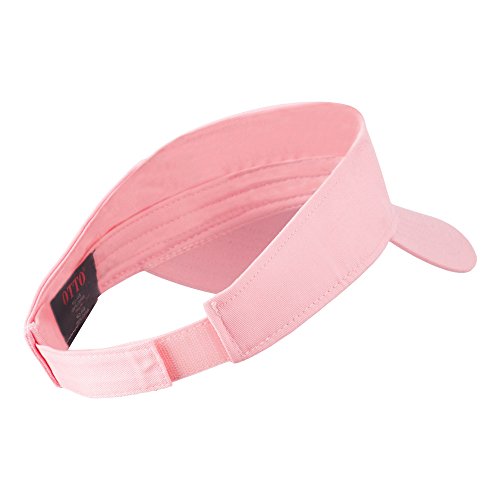 Youth Cotton Sun Visor - color: Pink