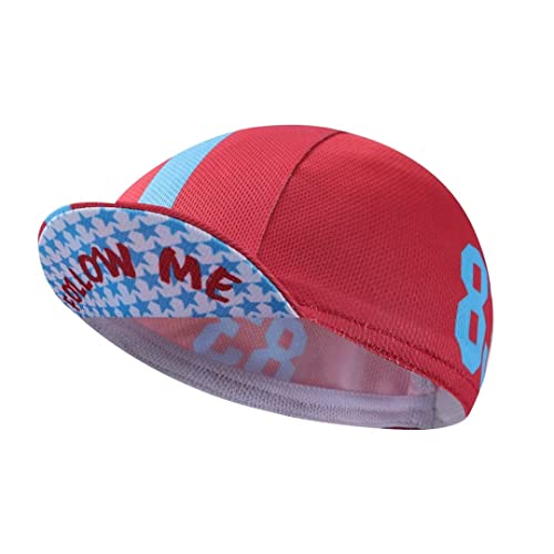 Man's Cycling Cap - Polyester Road Cycling Hat-Under Helmet - Cycling Helmet Liner Breathable&Sweat Uptake - color: G14