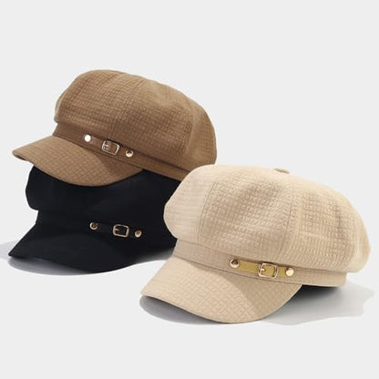 Women Beret Newsboy Hats Classic Autumn Spring Winter Cap - color: Coffee-2