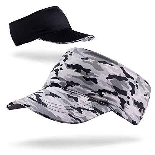 Gone For a Run Running Visor - Comfort Performance - One Size Fits Most - color: Camo