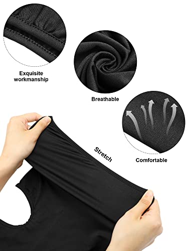 SATINIOR 9 Pieces Balaclava Full Face Mask UV Sun Protection Face Cover Summer Cooling Neck Gaiter Breathable Windproof Hood (Black, Gray, Navy Blue), One Size