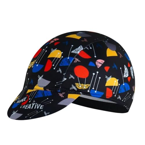 Cartoon Cycling Cap for Man and Woman Cycling Hat Under Helmet-Polyester Breathable Sweat Absorbent - color: Cart-18