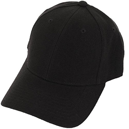 DECKY Fitted Cap - color: Black, size: 7 3/8