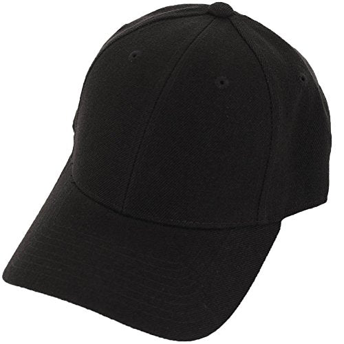 DECKY Fitted Cap - color: Black, size: 7 1/2