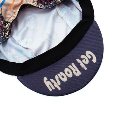 Cycling Cap for Man and Woman Cycling Hat Under Helmet-Polyester Breathable Sweat Absorbent - color: Go-21