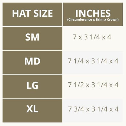 Outback Trading Company Unisex 1472 Kodiak with Mesh Sun-Protective Waterproof Breathable Outdoor Cotton Oilskin Hat - color: Field Tan, size: Large