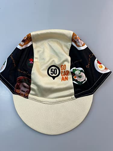 Funny Cycling Cap - Polyester Cycling Hat-Under Helmet - Cycling Helmet Liner Breathable&Sweat Uptake - color: F10