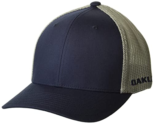 Oakley Mens Oakley Golf Cresting Trucker - color: Fathom/Stone Grey, size: Small-Medium